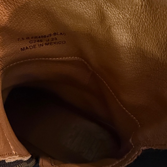 Frye Black Heeled Boots - Picture 5 of 6